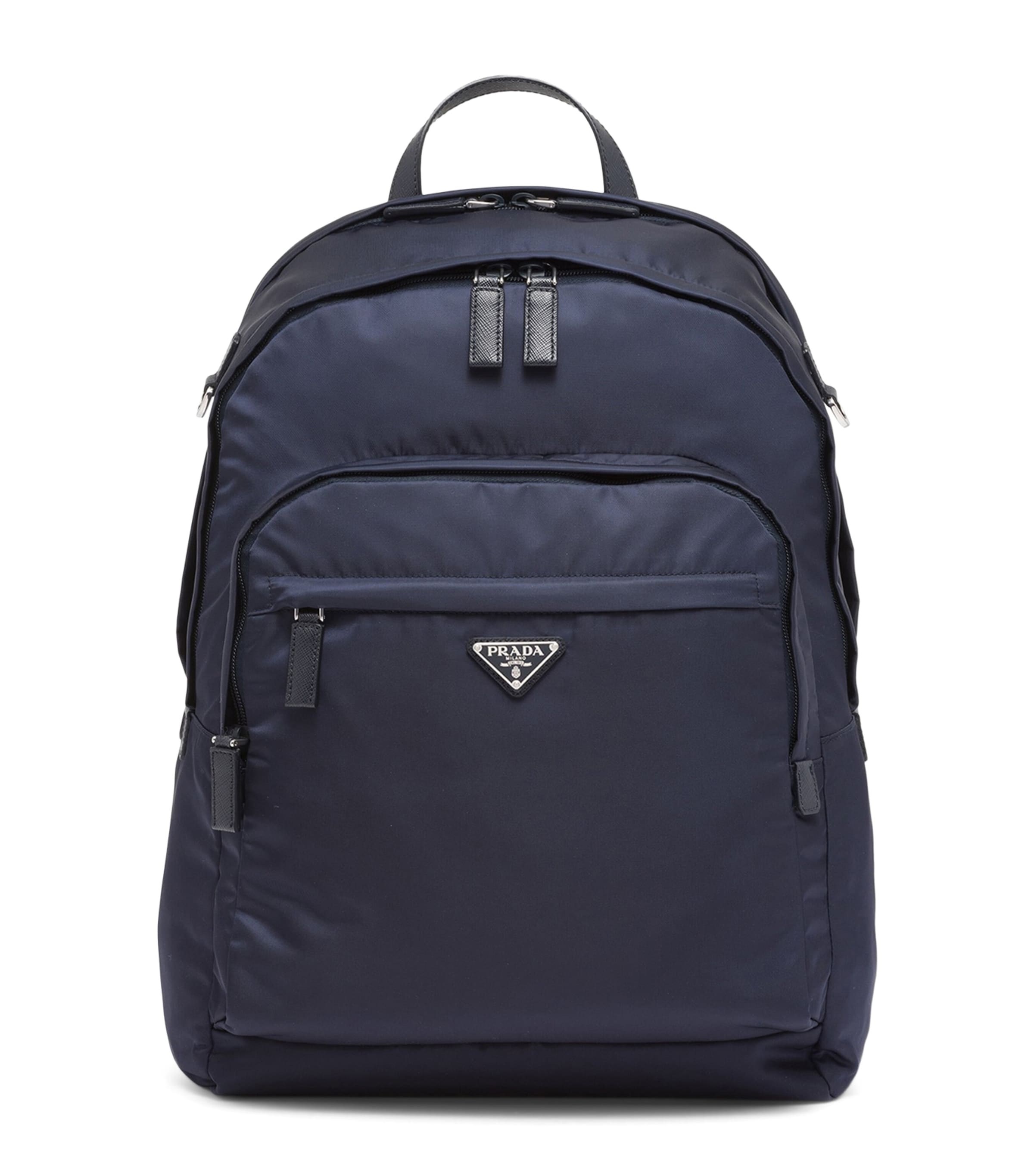 Prada Re-Nylon and Saffiano Leather Backpack