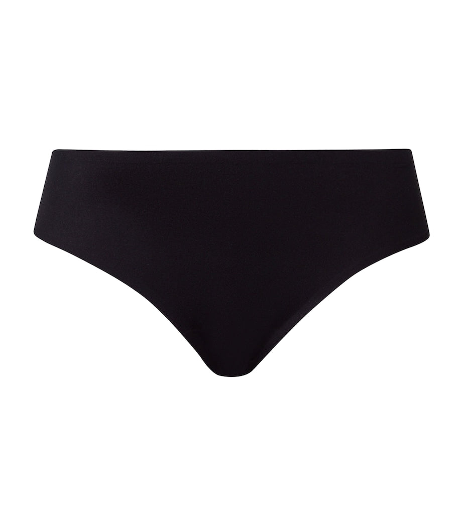 Black Invisible Touch Midi Briefs