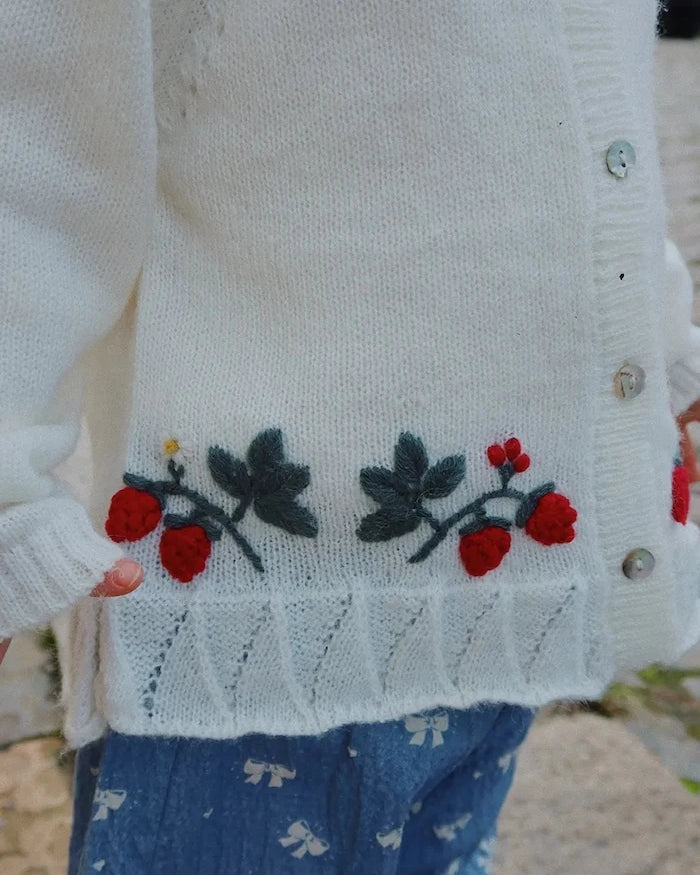 Детска жилетка Konges Sløjd MINIA FRILL CARDIGAN
