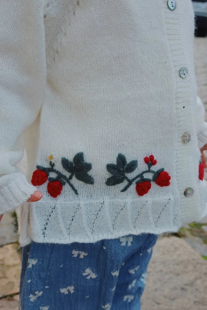 Детска жилетка Konges Sløjd MINIA FRILL CARDIGAN
