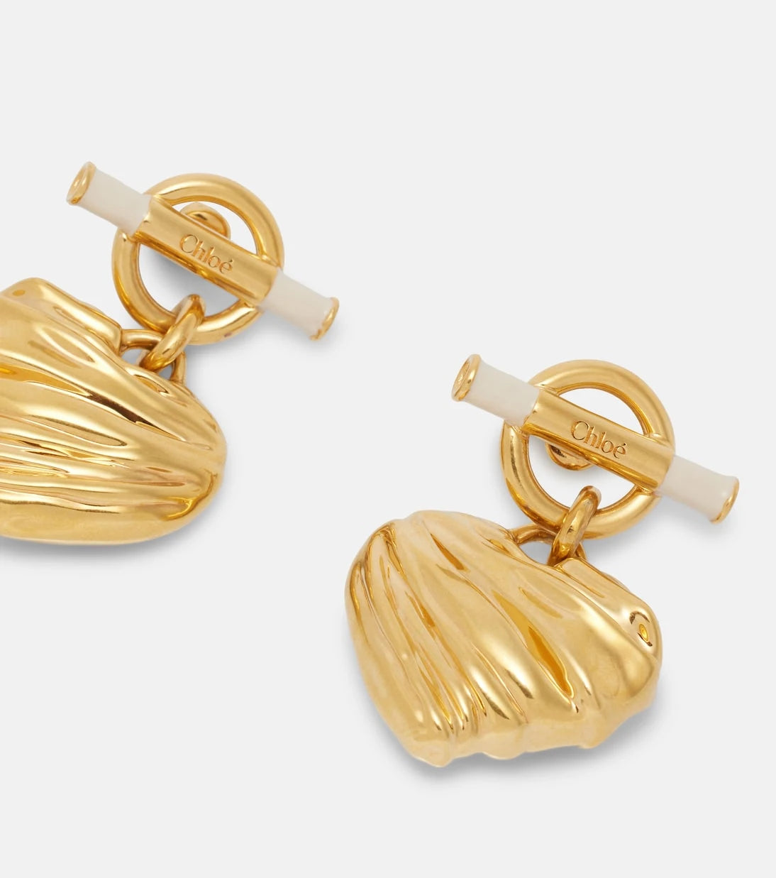 Chloé - Heart drop earrings