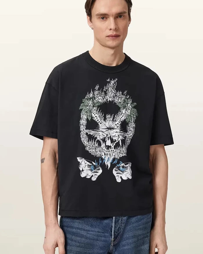 AllSaints erkek pamuklu tişört PALM