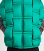 Raxxy Green 3D Down-Filled Puffer Gilet