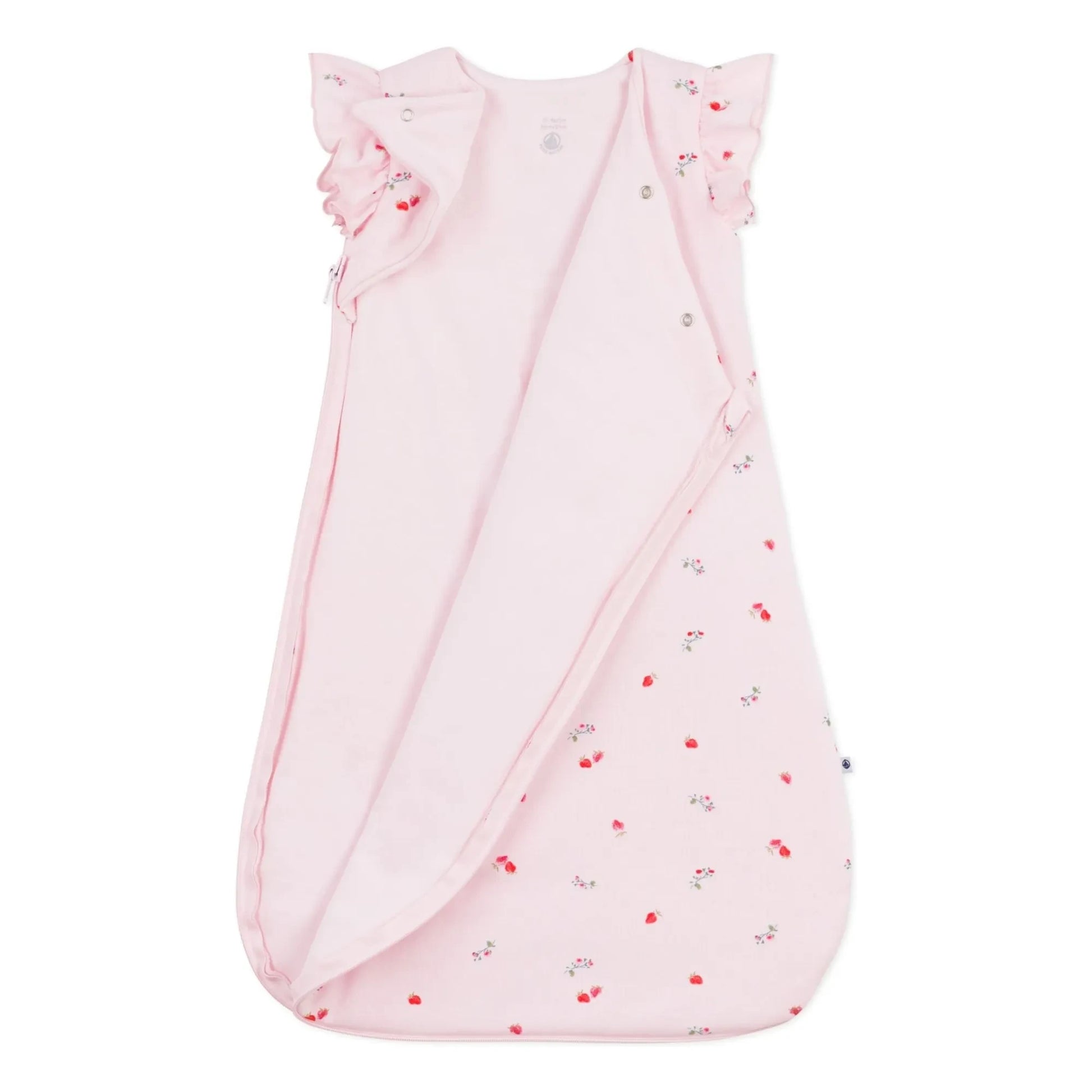 Petit Bateau - Fleurie Organic Cotton sleeping bag | Pink