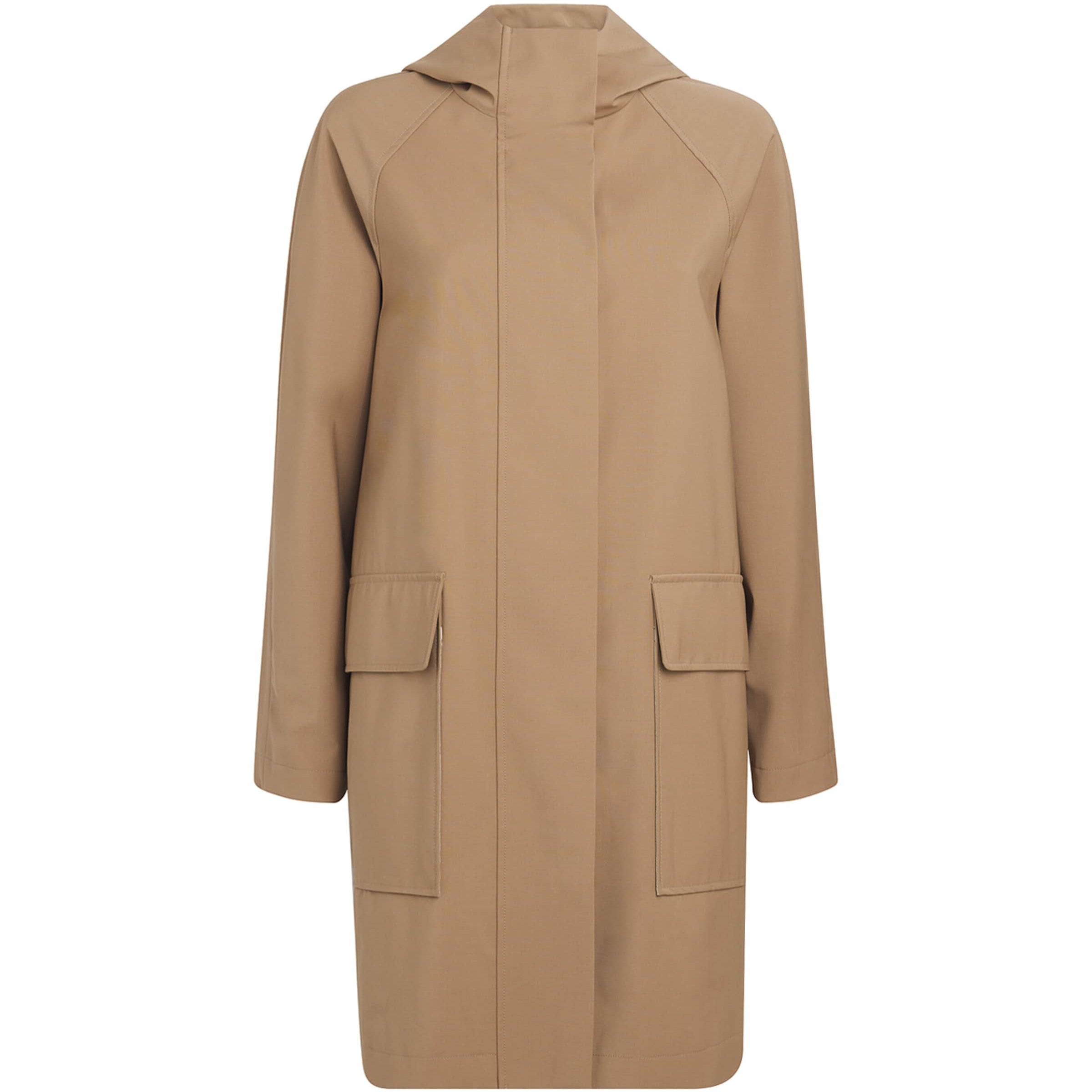 Eleventy Beige Hooded Parka