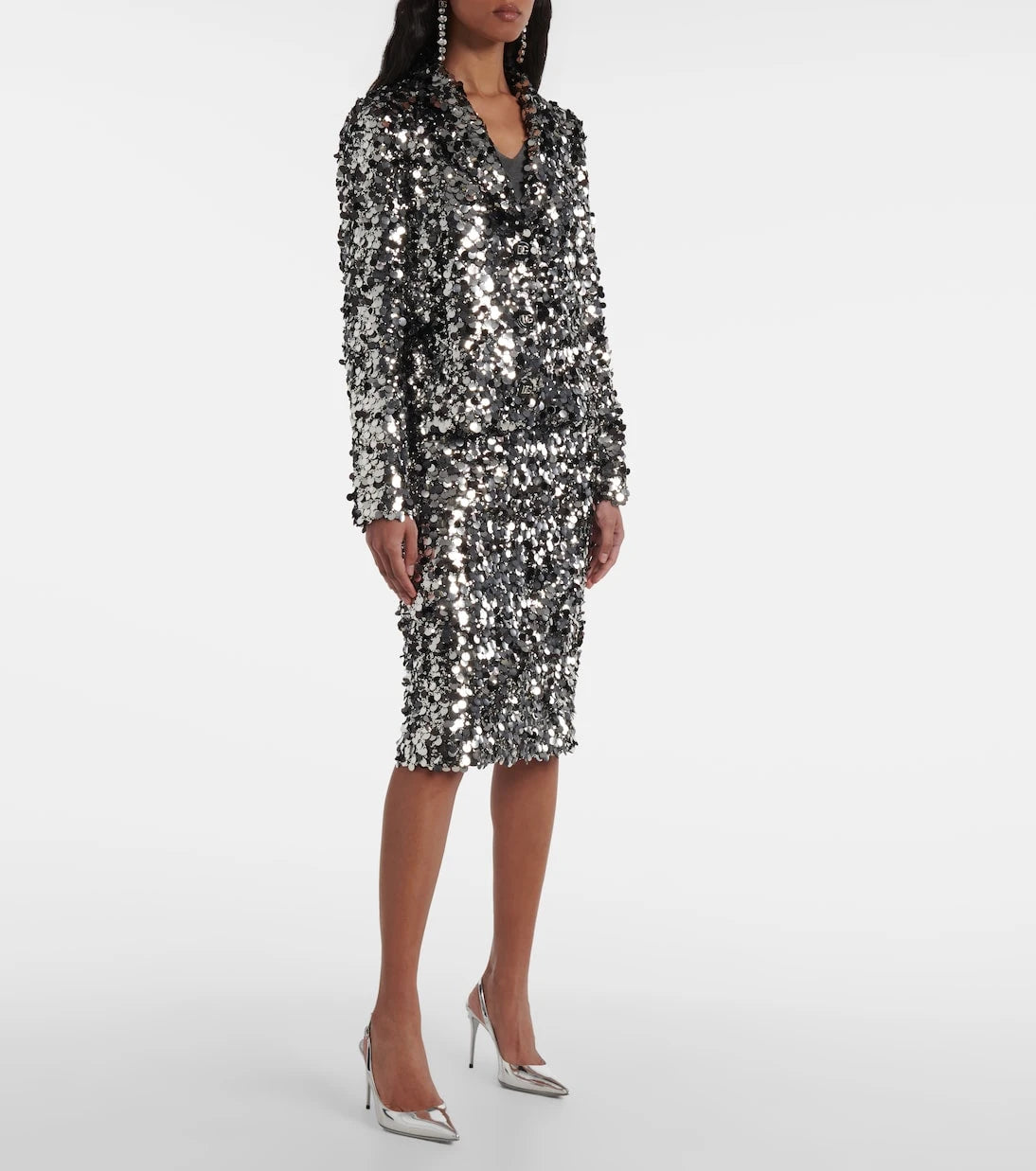 Dolce&Gabbana - Sequined pencil skirt