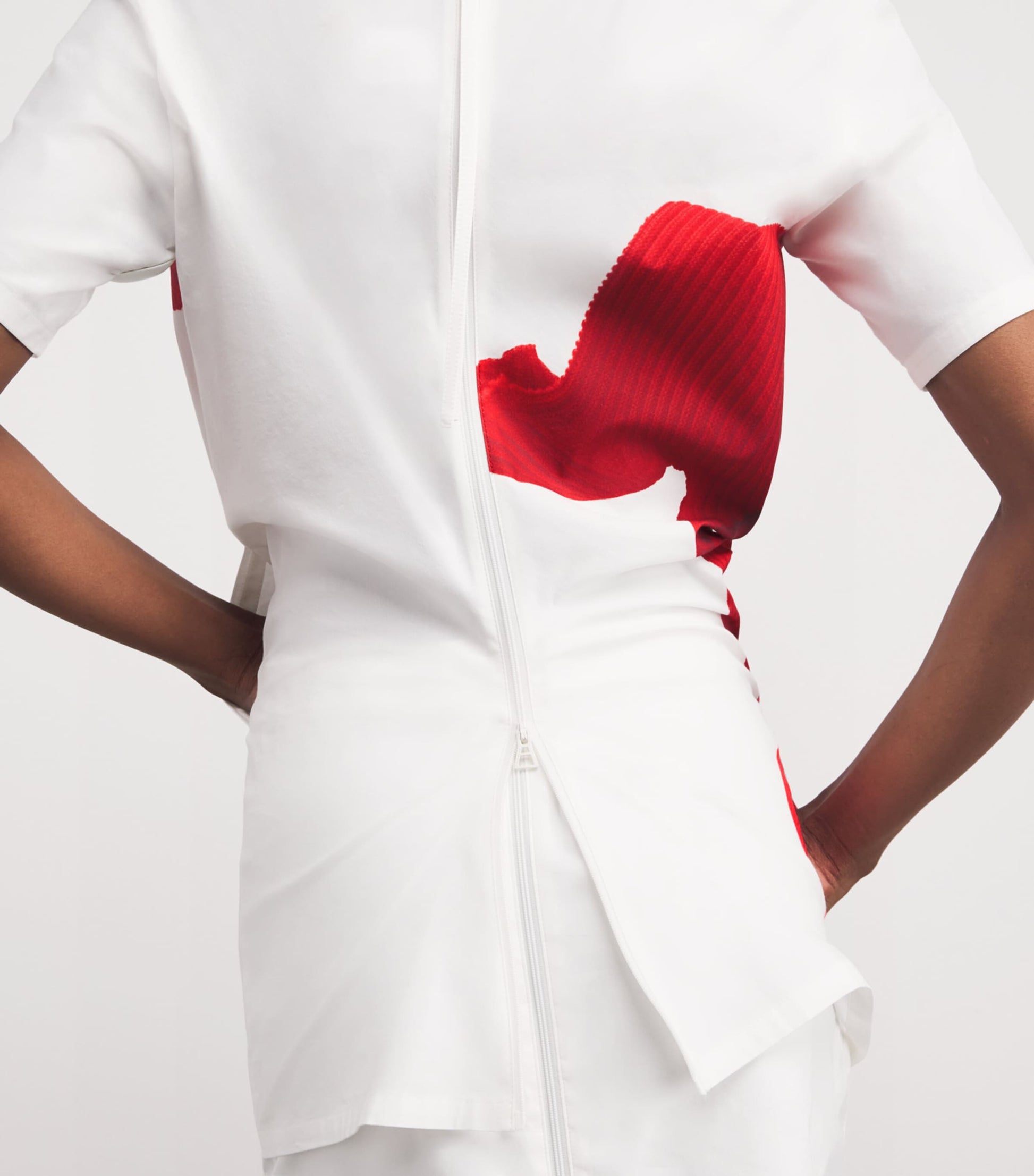 Cotton-Blend Knit As Represented Top