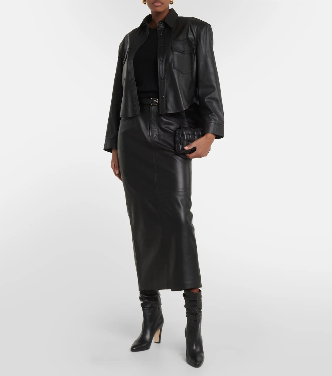 Manolo Blahnik - Calasso leather ankle boots