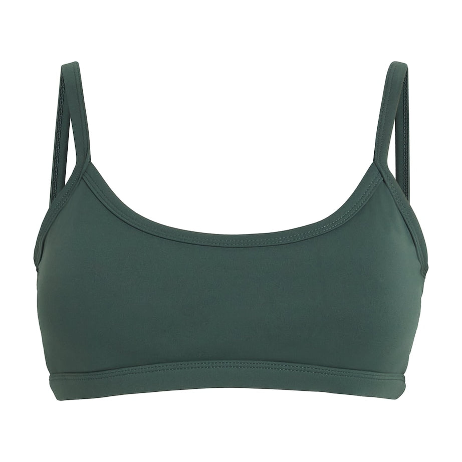 Green Ultimate Scoop Sports Bra