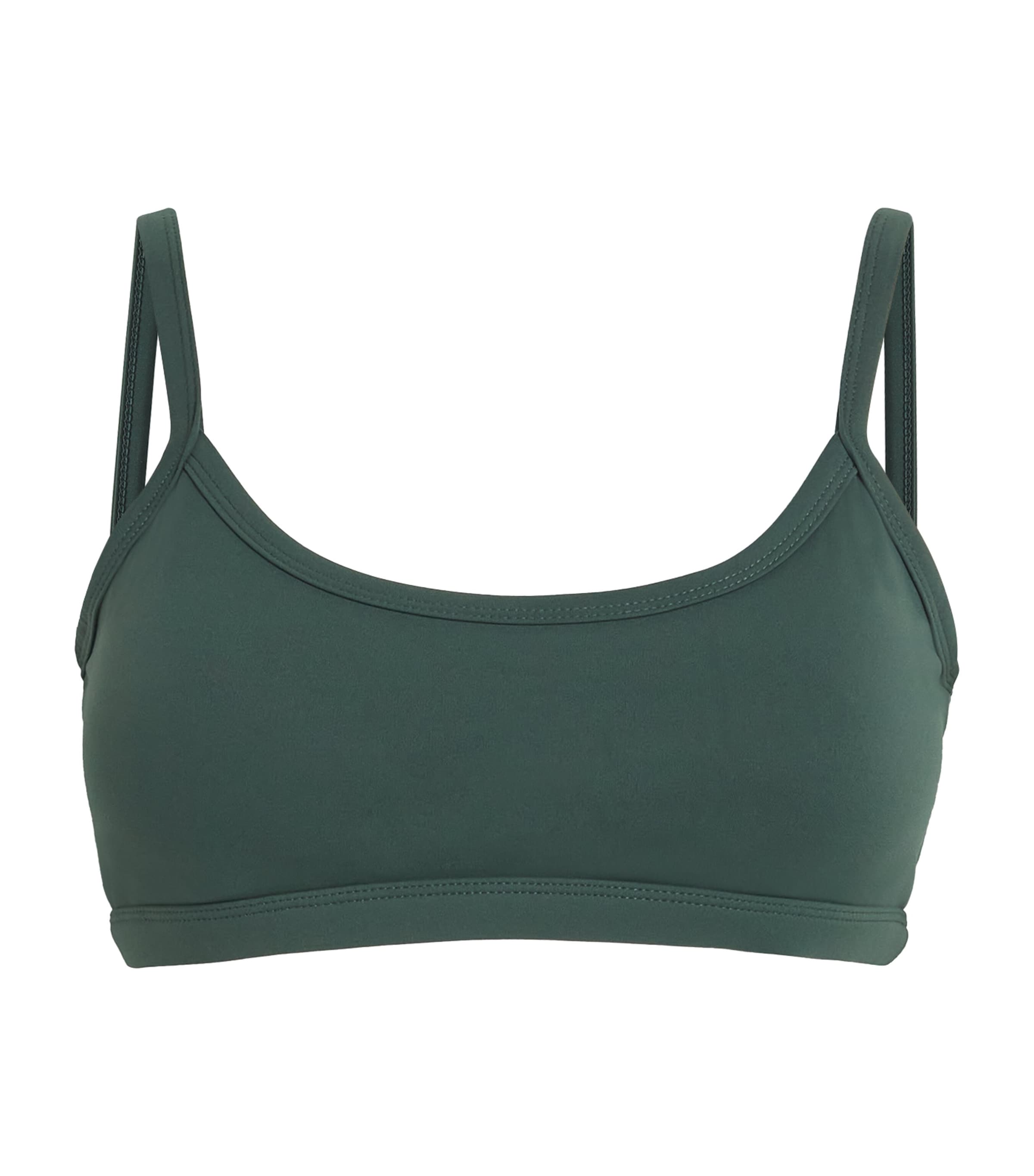 Adanola Green Ultimate Scoop Sports Bra
