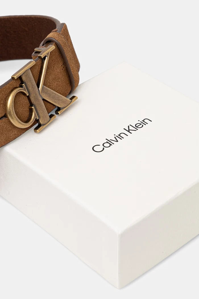 Calvin Klein колан мъжки велурен