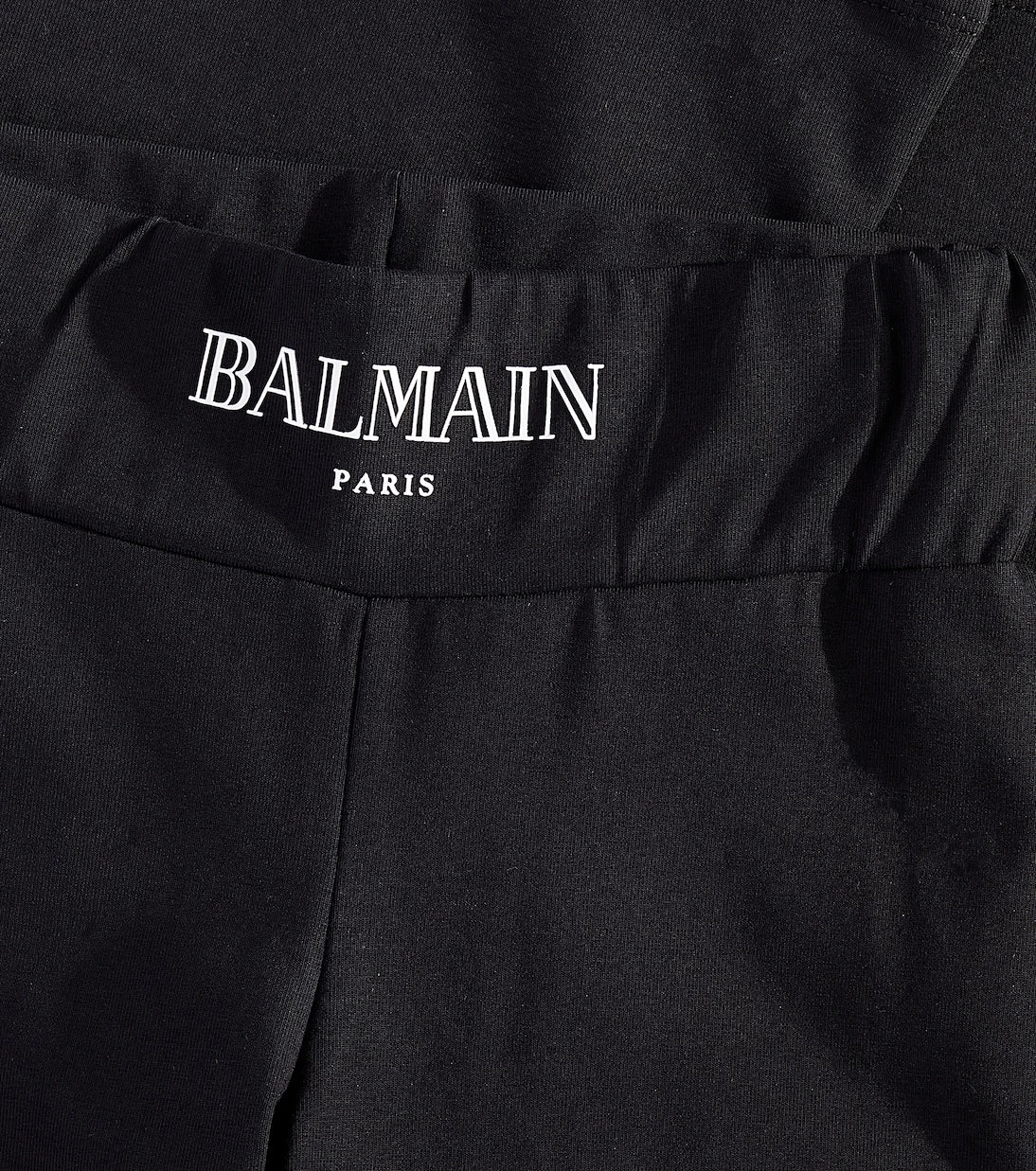 Balmain Kids - ليقنز من مزيج القطن والجرسي