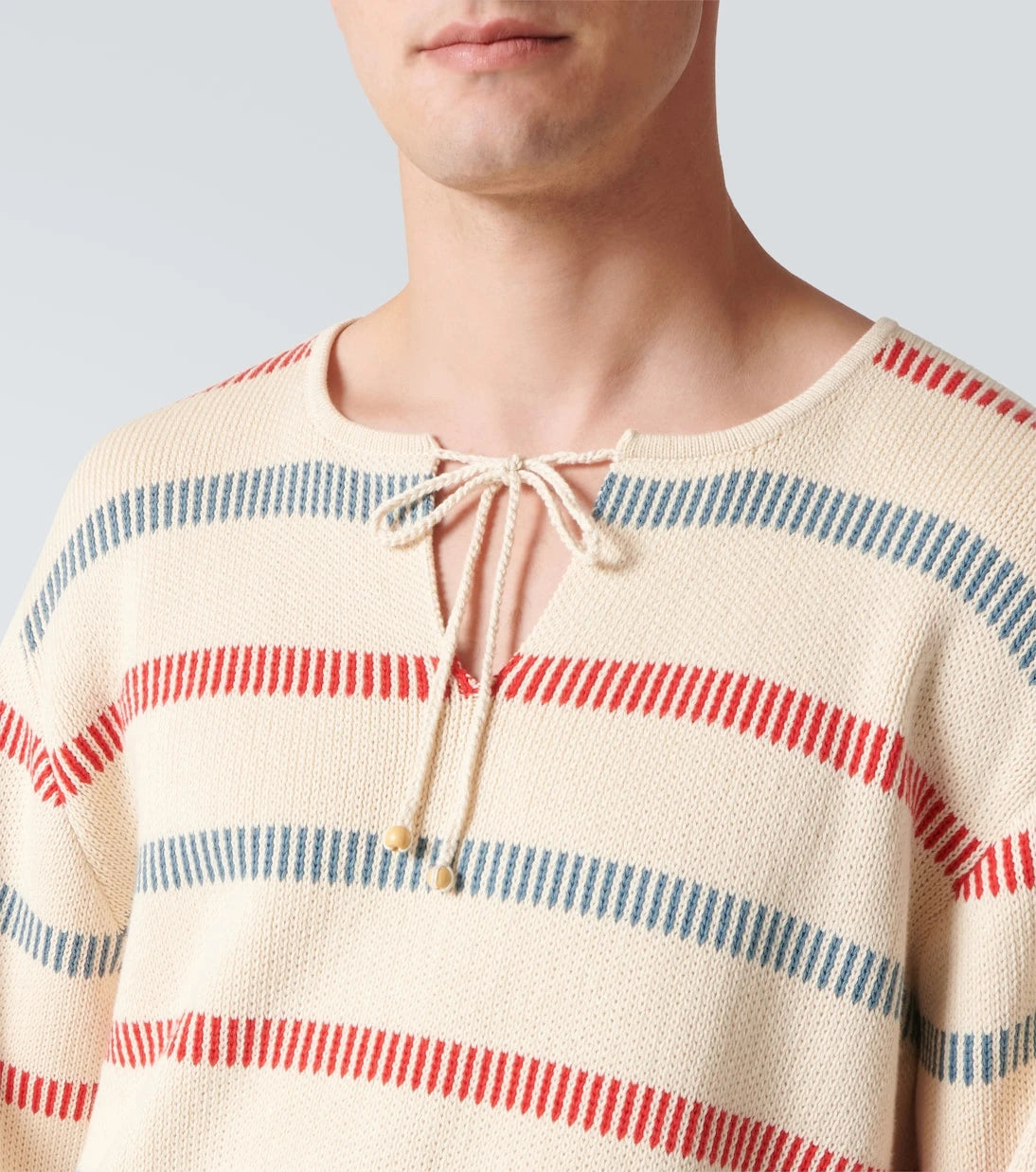 Bode - Bay Stripe cotton sweater