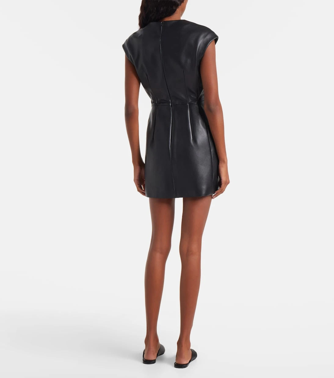 Sportmax - Terfrite leather minidress