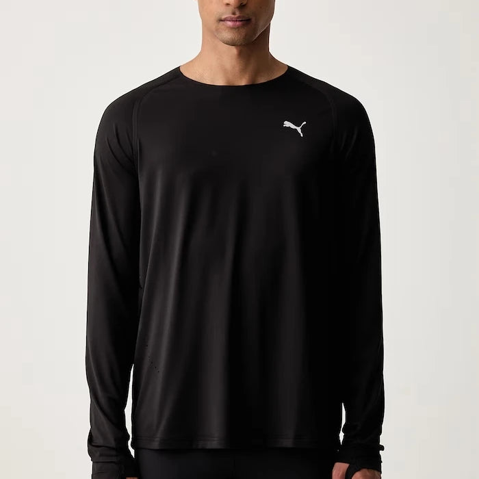 Puma erkek koşu uzun kollu üst Cloudspun