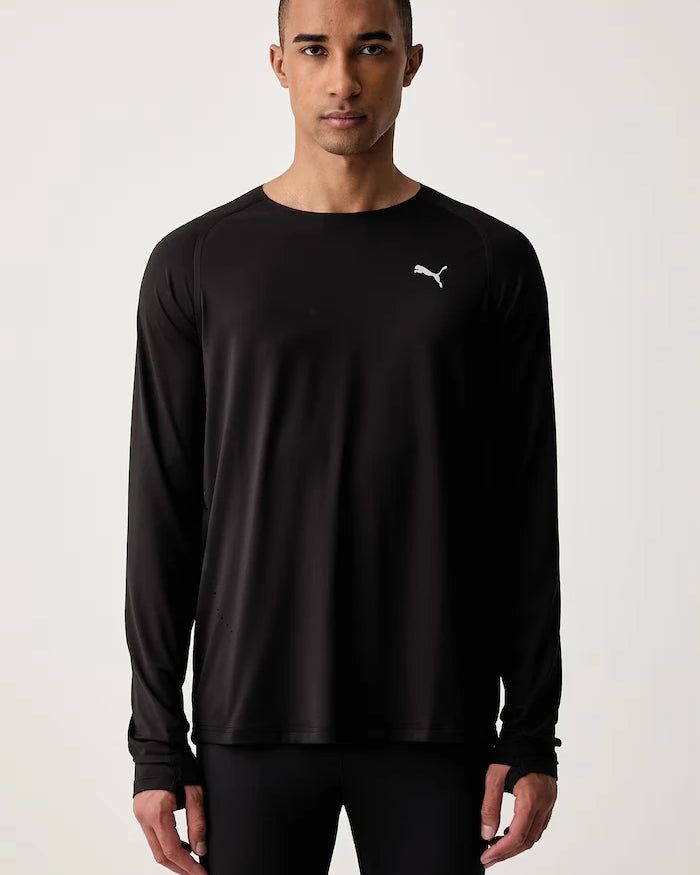 Puma erkek koşu uzun kollu üst Cloudspun