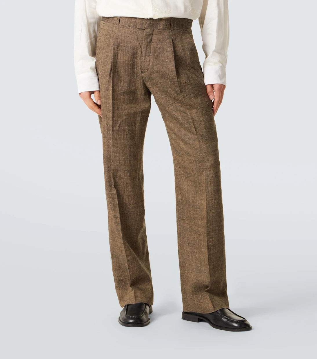 Our Legacy - Slack linen, silk, and cotton straight pants