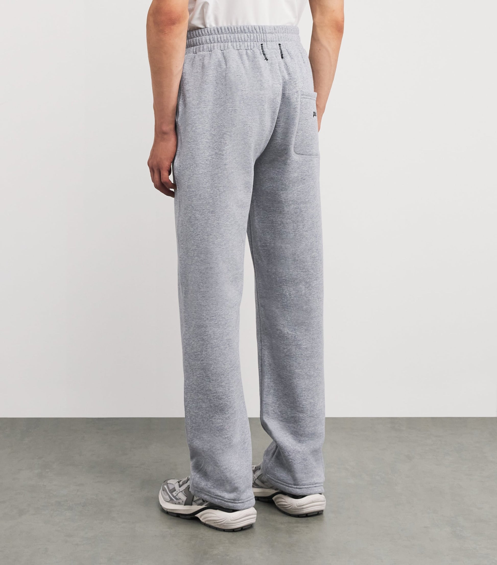 Cotton-Blend Wide-Leg Sweatpants