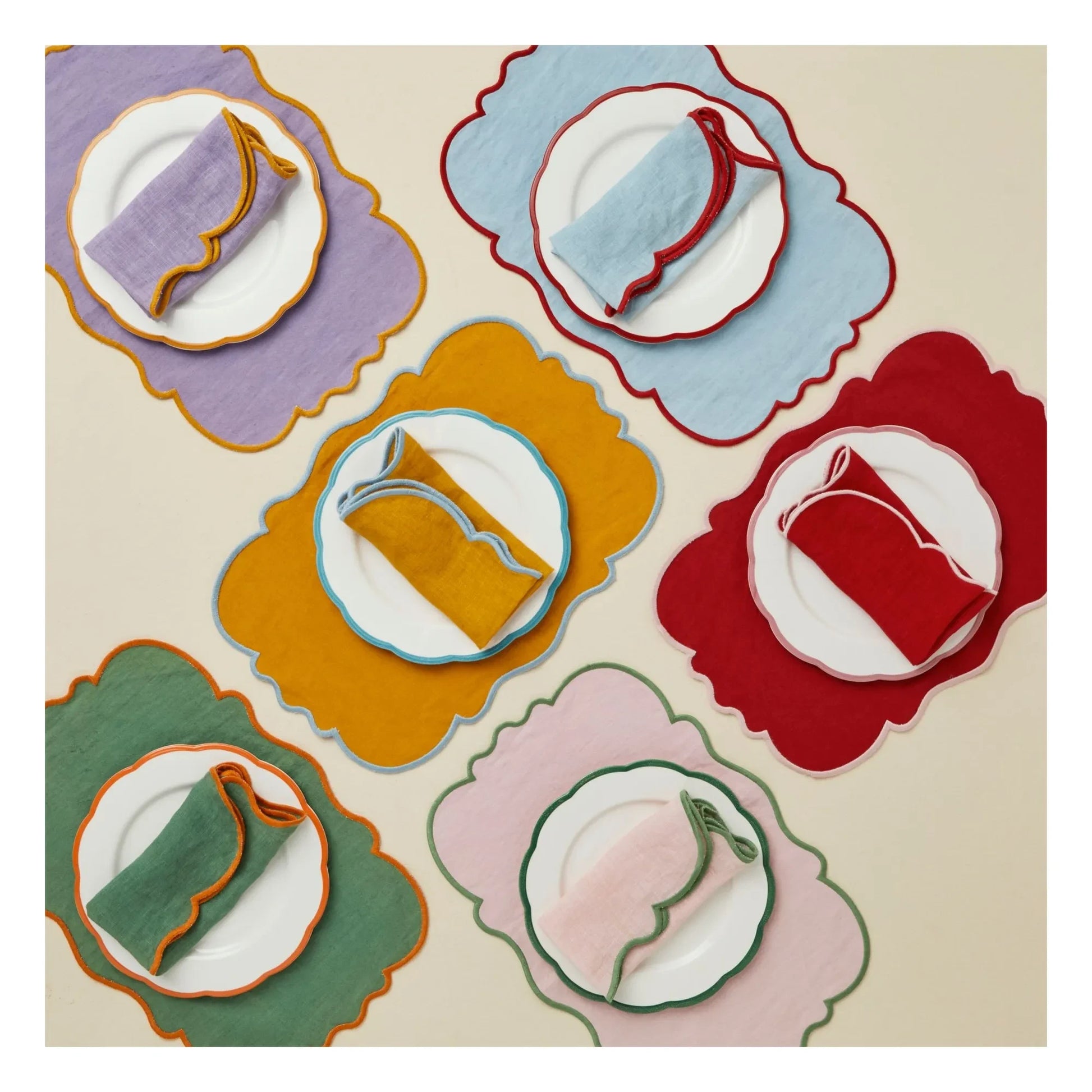 Bitossi - Placemats - Set of 2 | Mustard