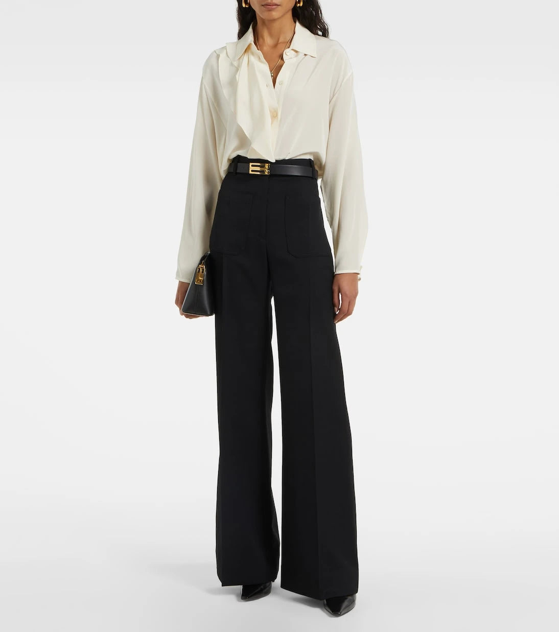 Victoria Beckham - Alina high-rise wide-leg pants