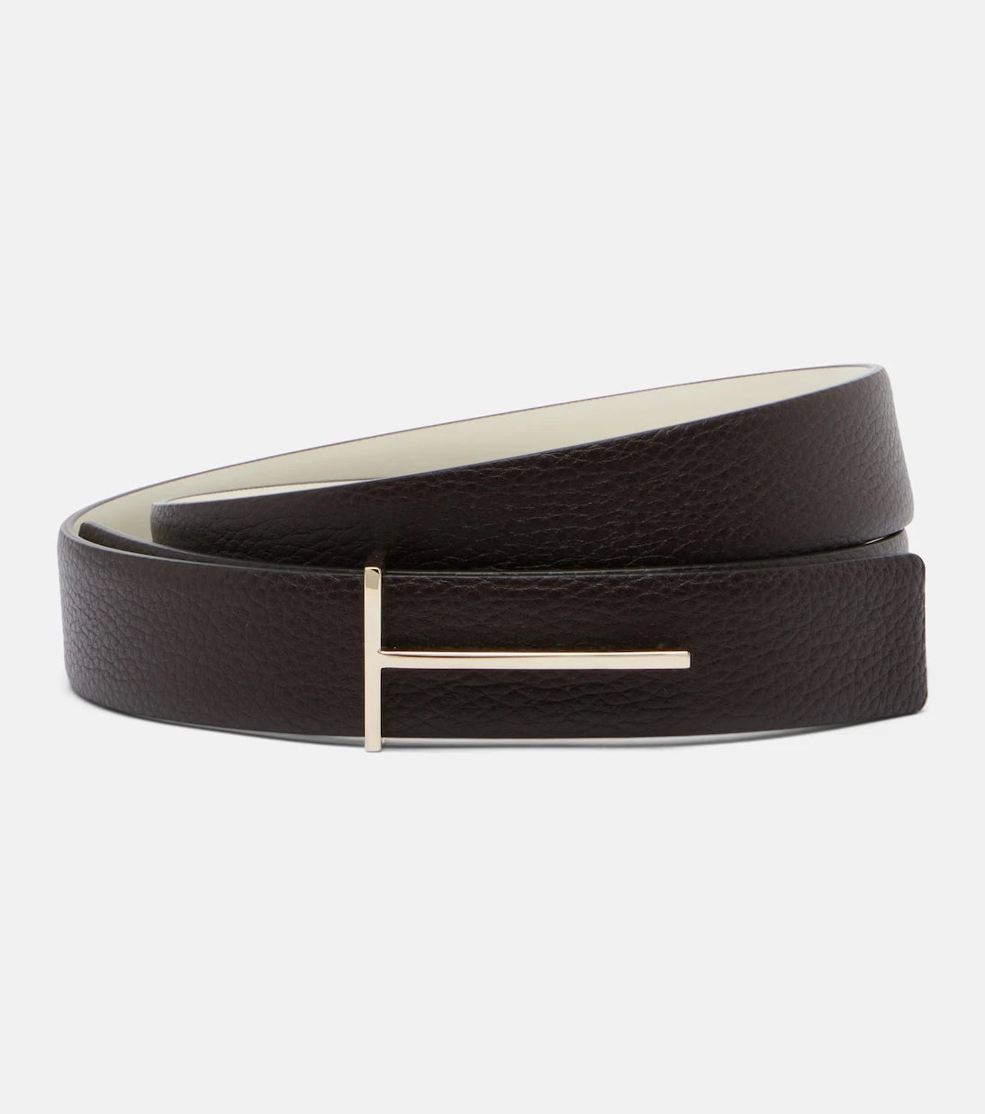Tom Ford - Slim T leather belt
