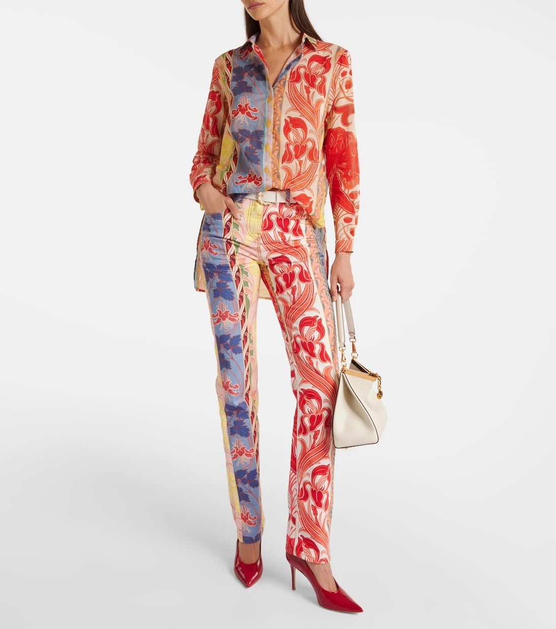 Etro - Printed cotton shirt