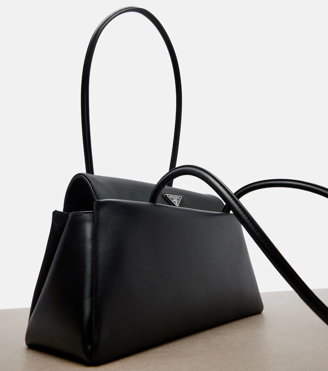 Prada - Prada Passage Medium leather shoulder bag