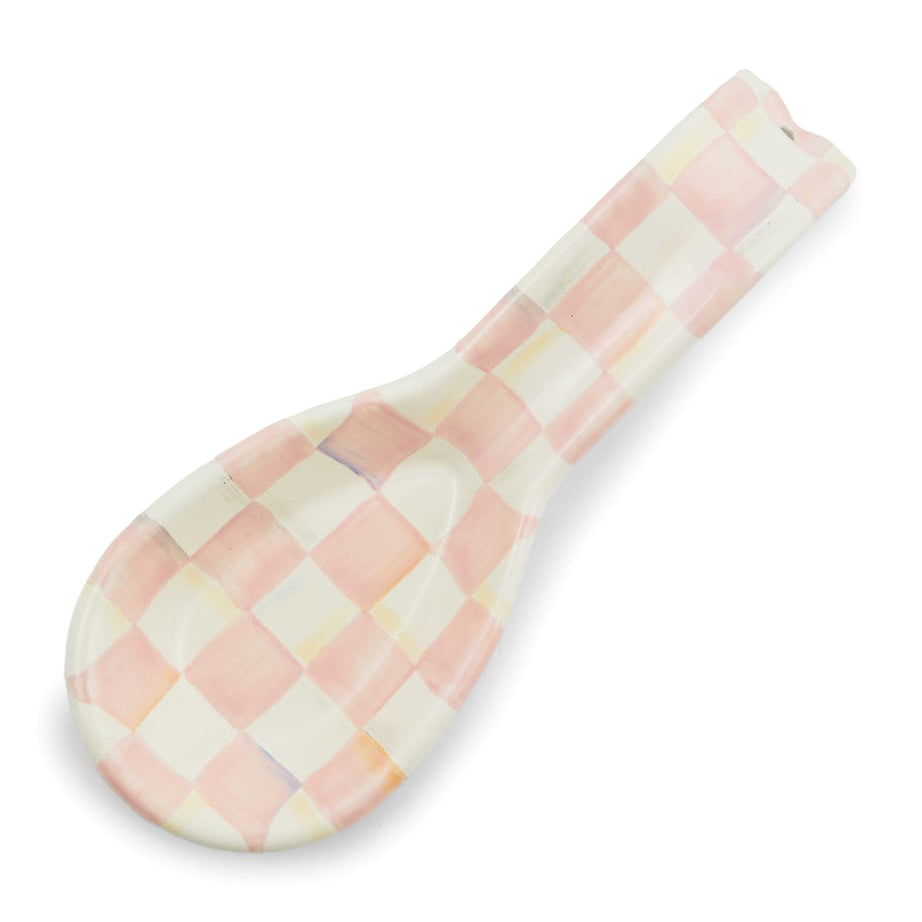 Rosy Check Spoon Rest
