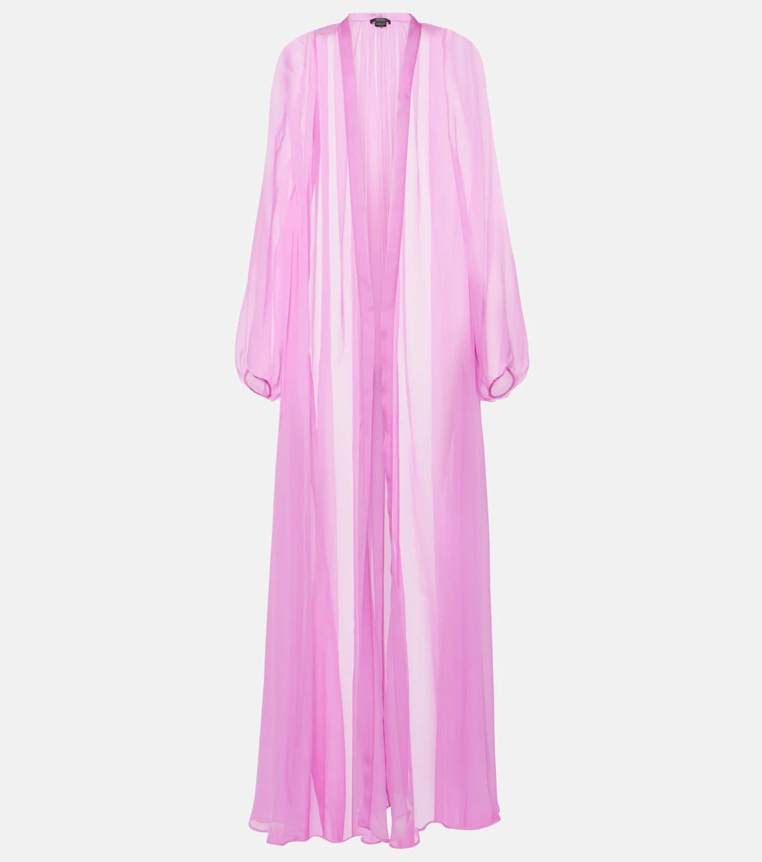 Max Mara - Medicea silk chiffon robe