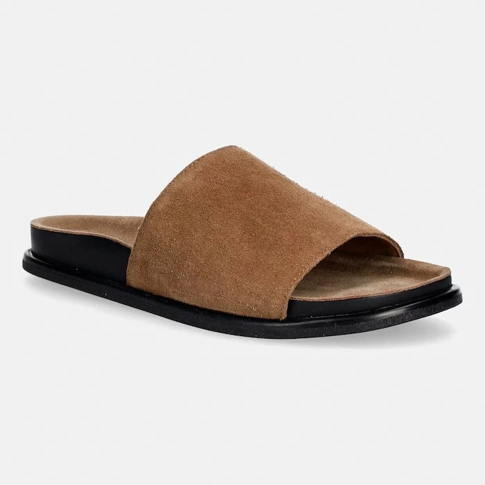 Vagabond Shoemakers Women's Suede Flat Slides EFFIE