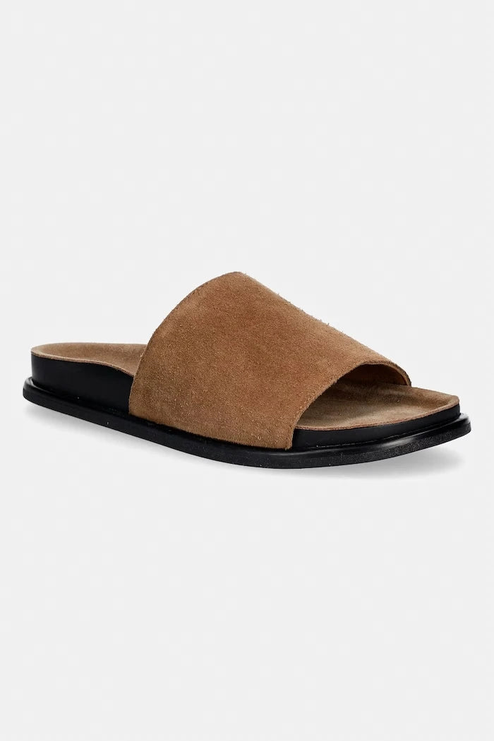 Vagabond Shoemakers düz tabanlı kadın süet terlik EFFIE