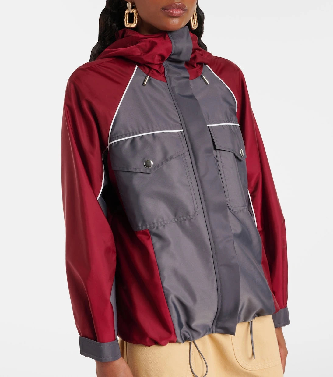 Self-Portrait - Hooded jacket