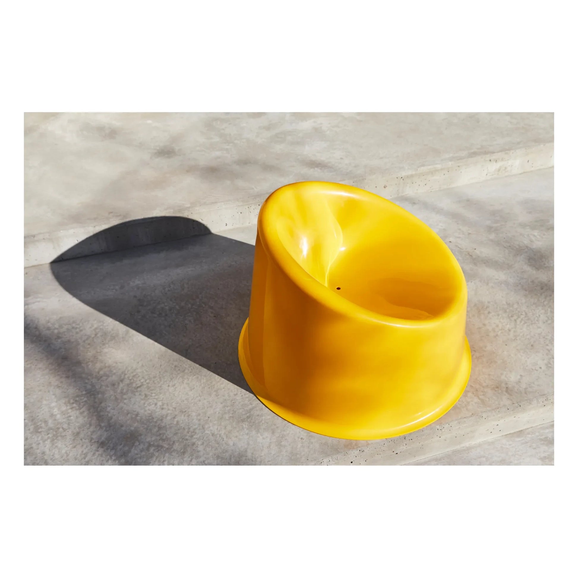 Verpan - Panto Pop Outdoor Lounge Chair | Yellow