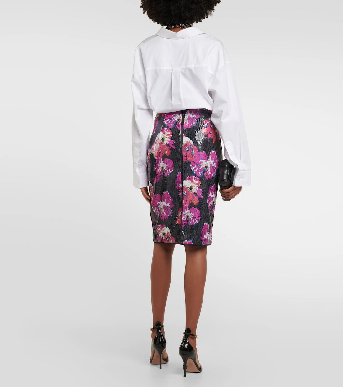 Diane von Furstenberg - Mika sequined midi skirt