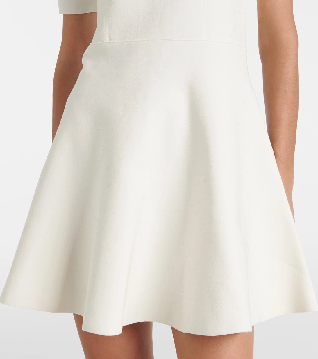 Monique Lhuillier - Embellished knitted minidress