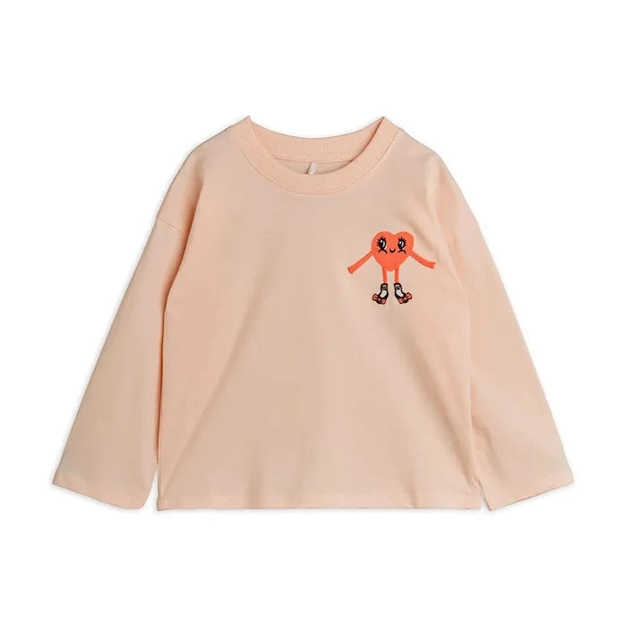Mini Rodini Heart Uzun Kollu Çocuk Bluzu