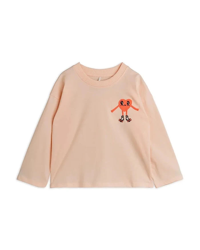 Mini Rodini Heart Uzun Kollu Çocuk Bluzu