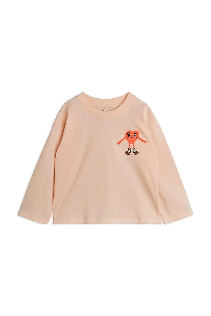 Mini Rodini Heart Uzun Kollu Çocuk Bluzu