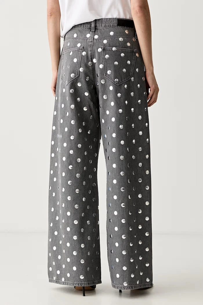 Karl Lagerfeld дънки wide leg дамски