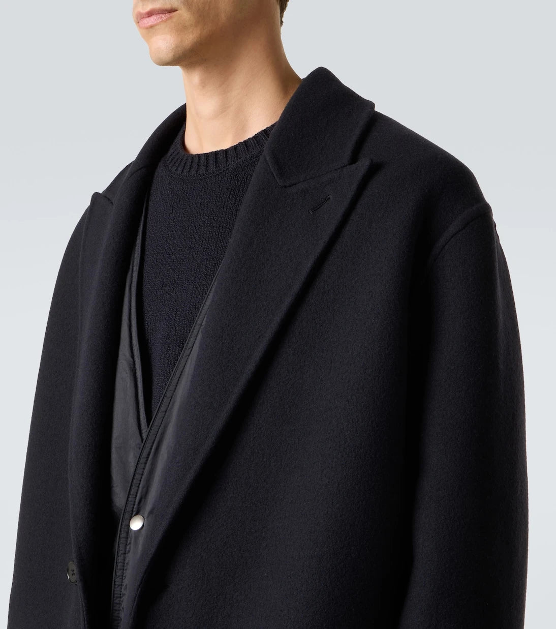 Moncler Genius - + Jil Sander virgin wool coat
