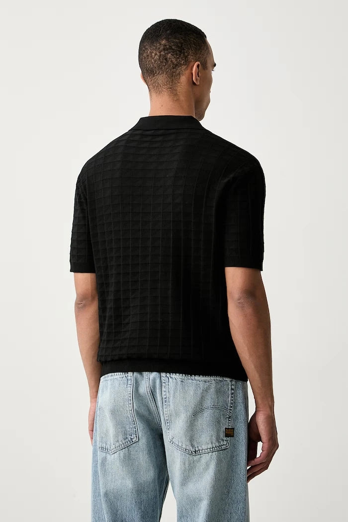 Armani Exchange viskozalı erkek polo yaka tişört