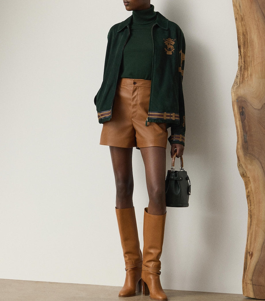 Lamb Suede Work Jacket