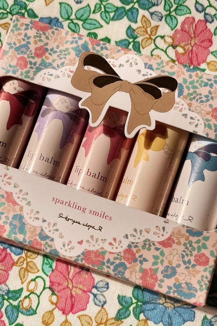 Konges Sløjd LIP BALM GLITTER 5 PCS Dudak Balmı Seti (5 Parça)