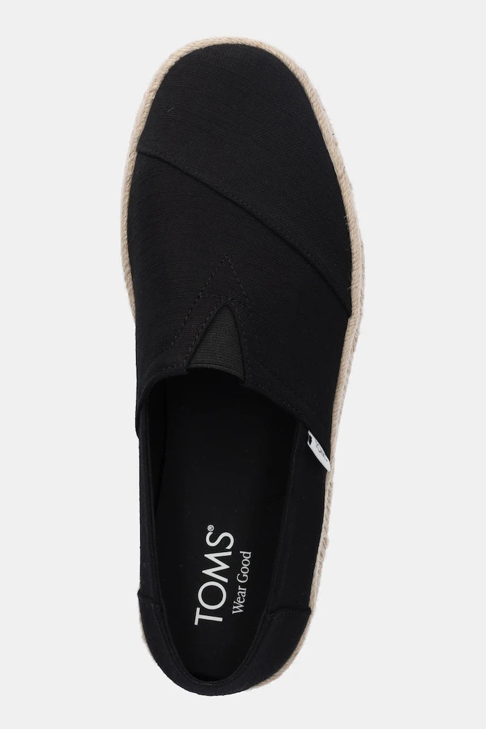 Еспадрили Toms Alpargata Rope 2.0 10019875 BLACK