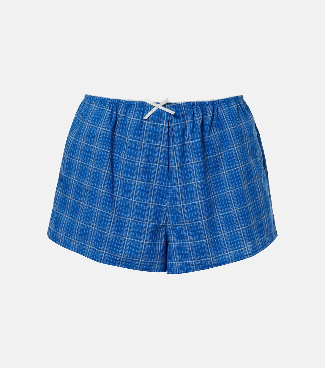 Faithfull - Leya plaid cotton shorts