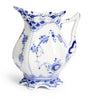 Blue Fluted Full Lace Cream Jug (70ml)