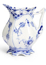 Blue Fluted Full Lace Cream Jug (70ml)