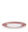 Set of 2 Arcadia Red Dinner Plates (27cm)