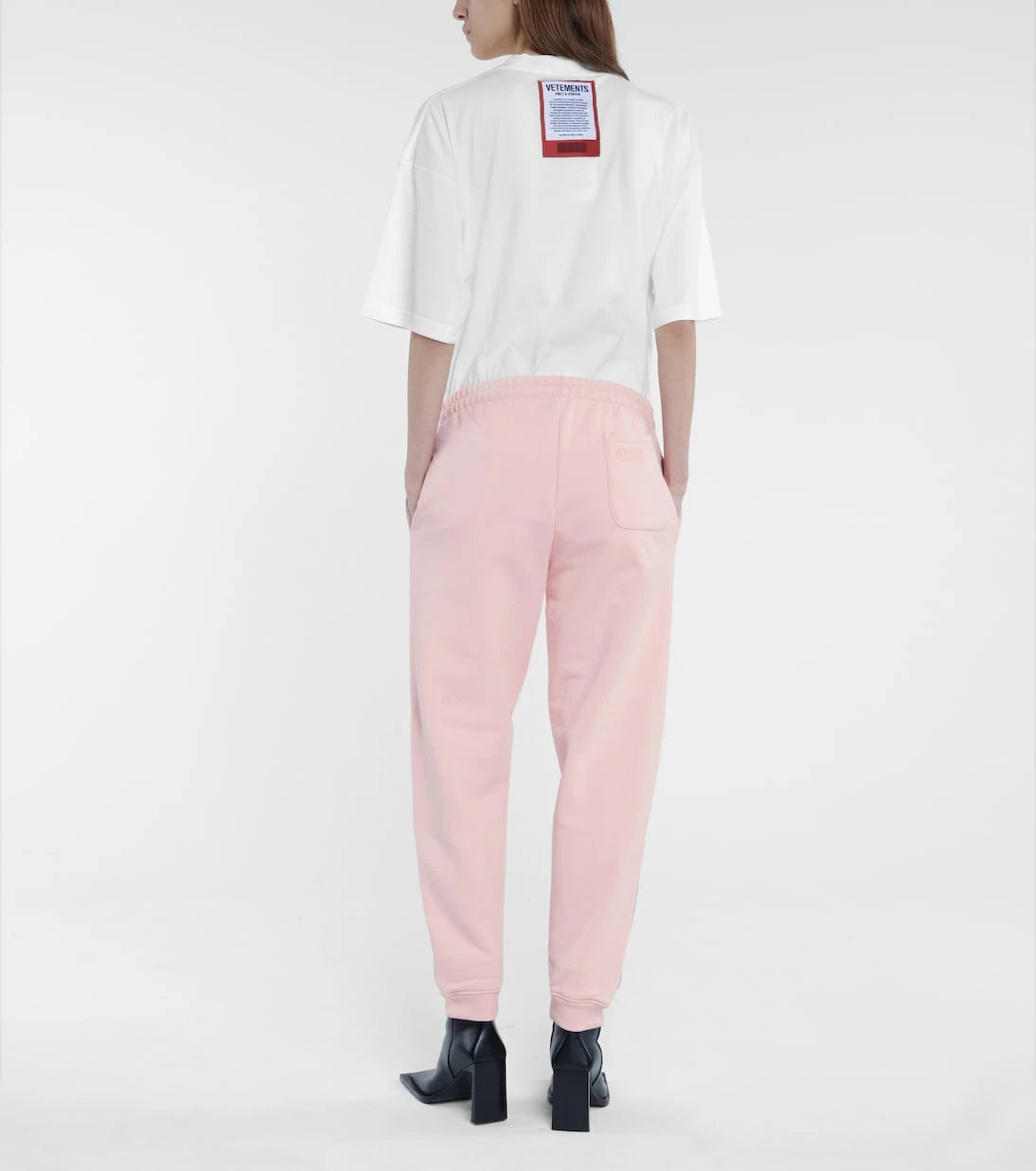 Vetements - Logo cotton-blend jersey sweatpants