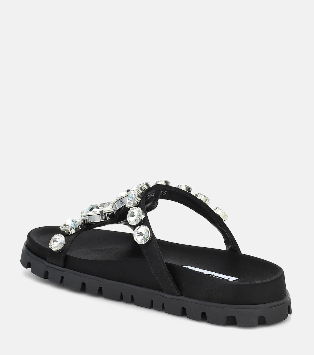 Miu Miu - Crystal-embellished sandals